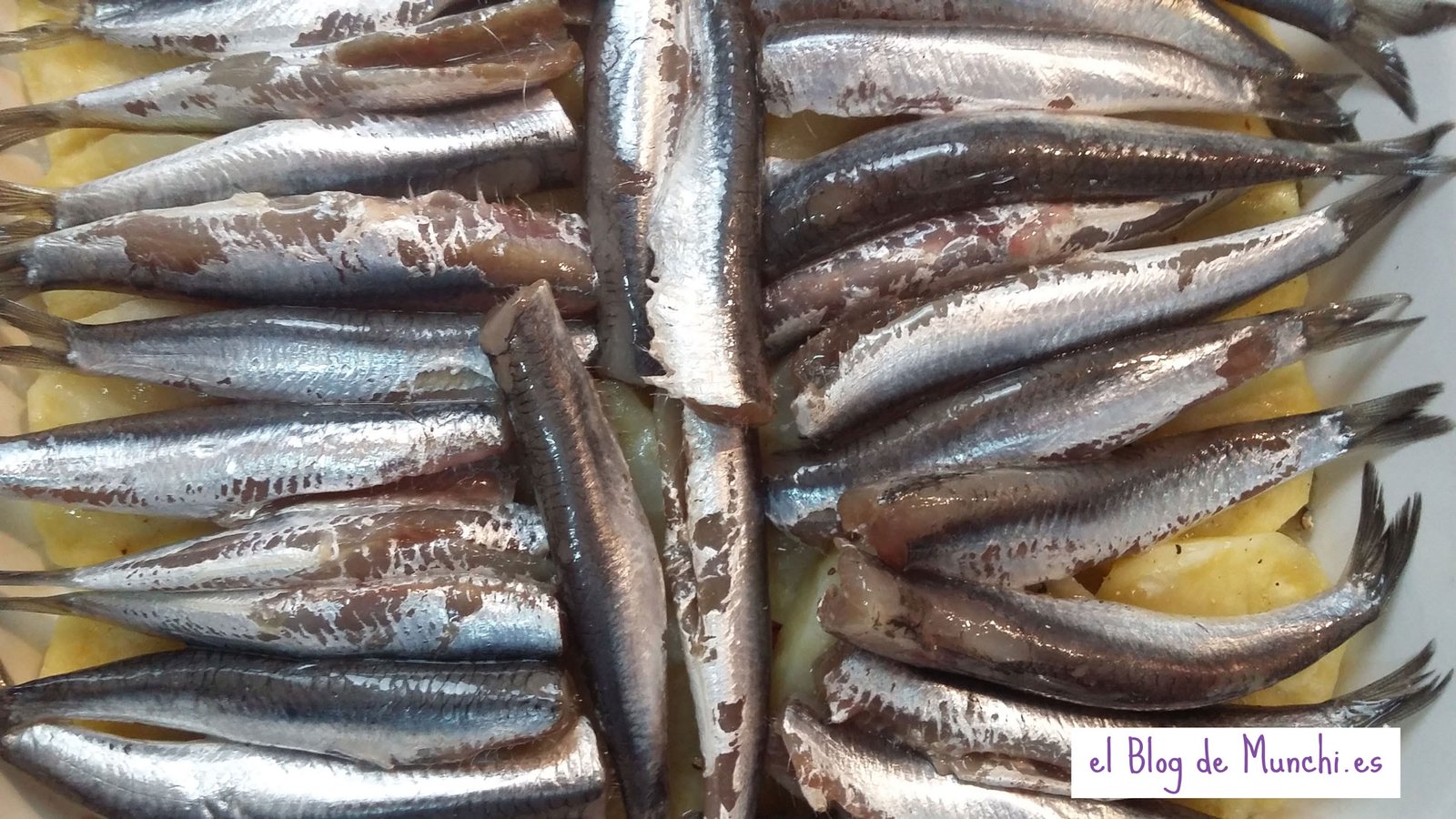 Boquerones al horno