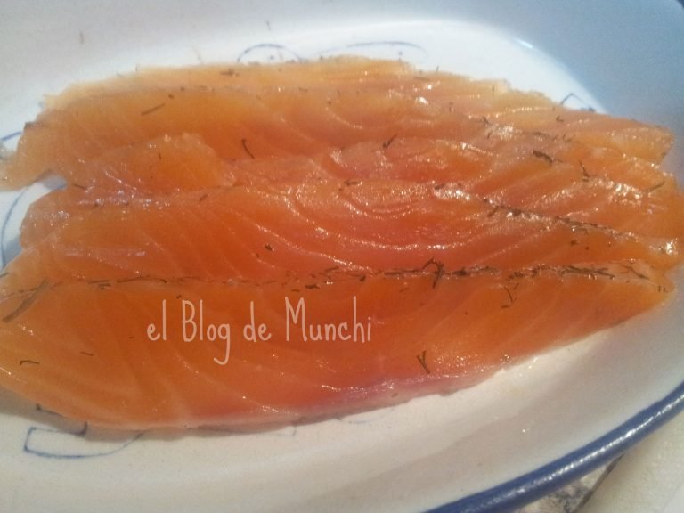 Salmón marinado